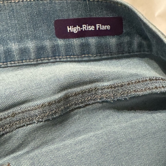 Gloria Vanderbilt shape effect flare leg smoothing panel technology high rise - Picture 8 of 12